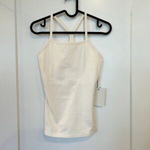 WellBeing + BeingWell Off White Tank